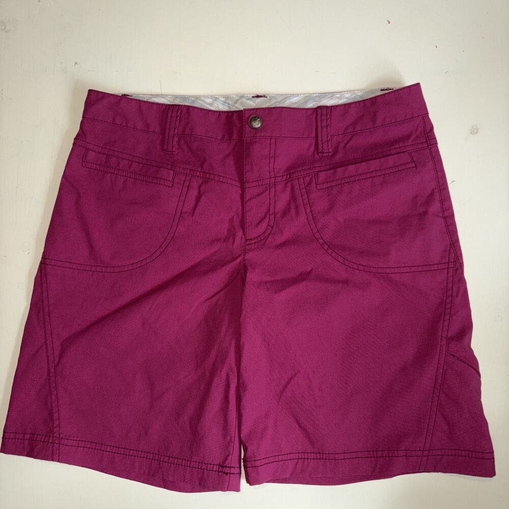 Athleta Dipper Bermuda 10 Outdoor Athleisure Shorts, Hiking, Quick Dry, EUC, 8”